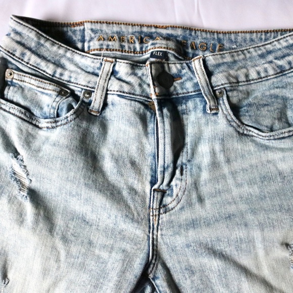 American Eagle Light Washed Slim Jeans Men's size 29 x 32 - Picture 5 of 11